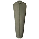 zipped up snugpak softie antarctica olive sleeping bag