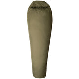 zipped up snugpak softie 6 sleeping bag olive