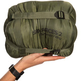 snugpak special forces sleeping bag 2 packsize olive