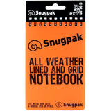 snugpak waterproof notebook orange packaging
