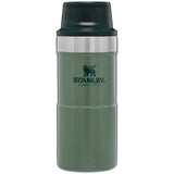 stanley classic trigger action travel mug 0.35l hammertone green