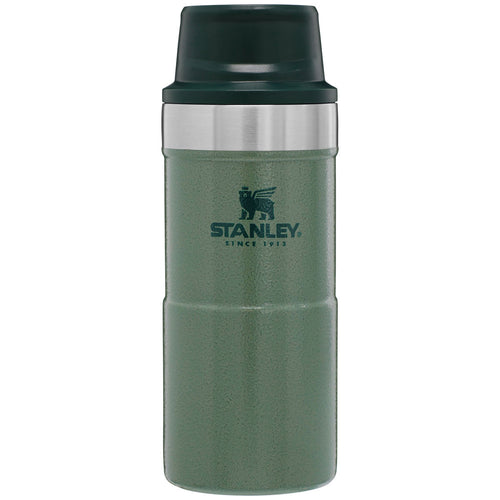 stanley classic trigger action travel mug 0.35l hammertone green