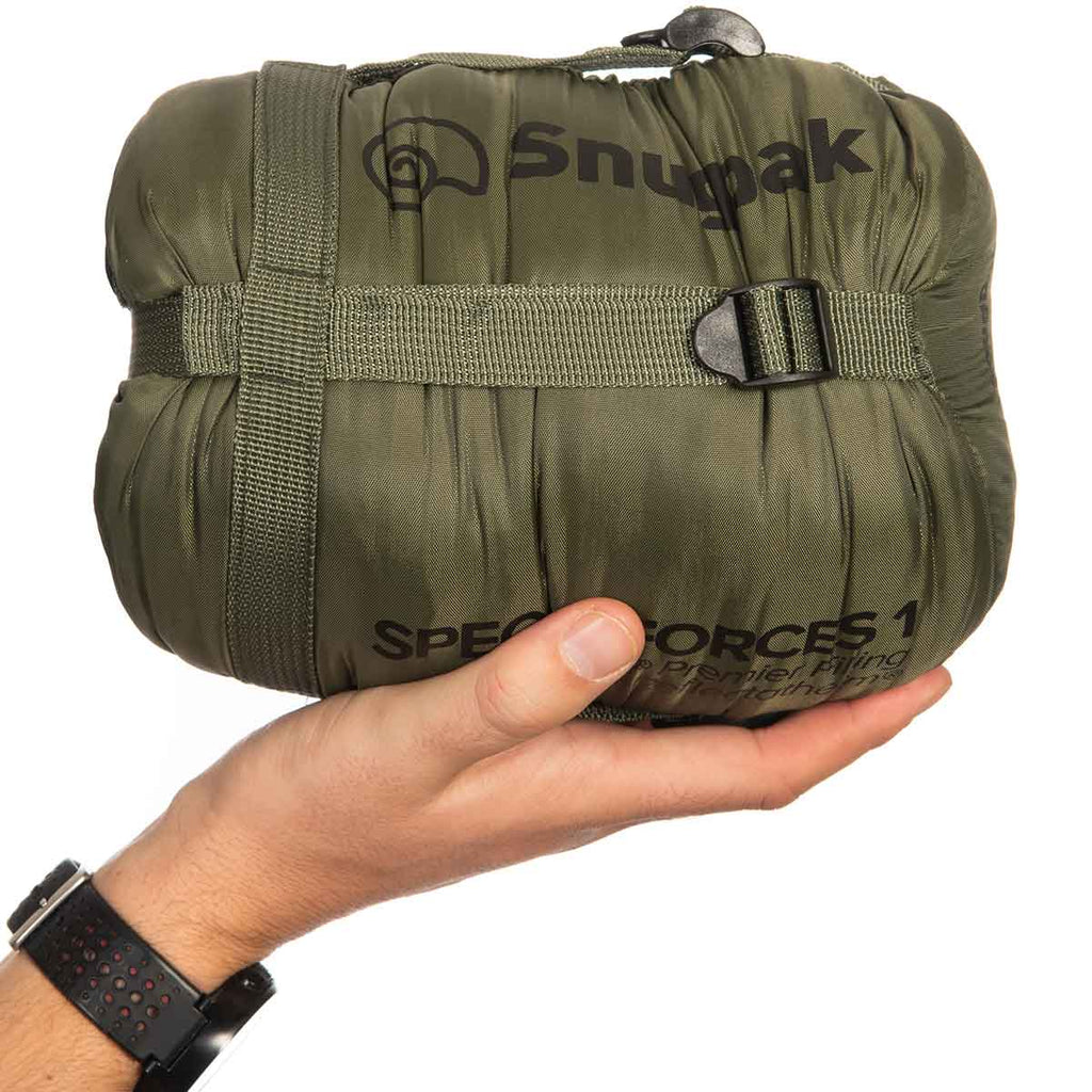 Sac De Couchage Snugpak Special Forces Système Complet - Noir, Fermeture Centrale, 1 Taille