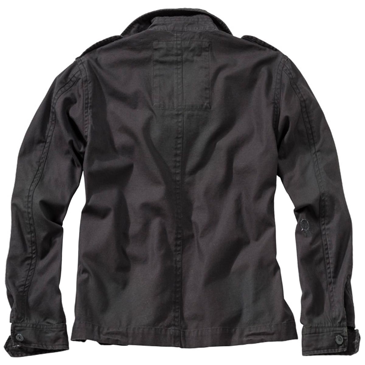 rear of surplus raw vintage heritage vintage jacket black