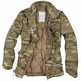 surplus m65 field jacket desert camo unzipped