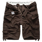 surplus raw vintage brown division cargo shorts