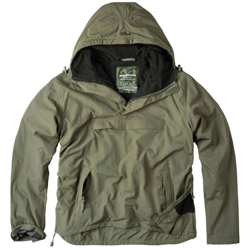 Surplus Windbreaker Jacket Olive Green - Free UK Delivery | Military Kit