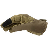 thumb view mil tec combat touch gloves olive drab