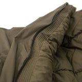two way zip olive green eagle sleeping bag carinthia spring summer