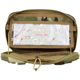 viper admin pouch unzipped with map insert camo