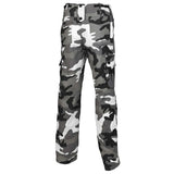 rear view urban camo combat trousers