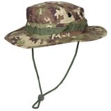Vegetato Camo Boonie Hat with Chinstrap