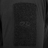 Velcro Arm Panel Highlander Hirta Fleece Black