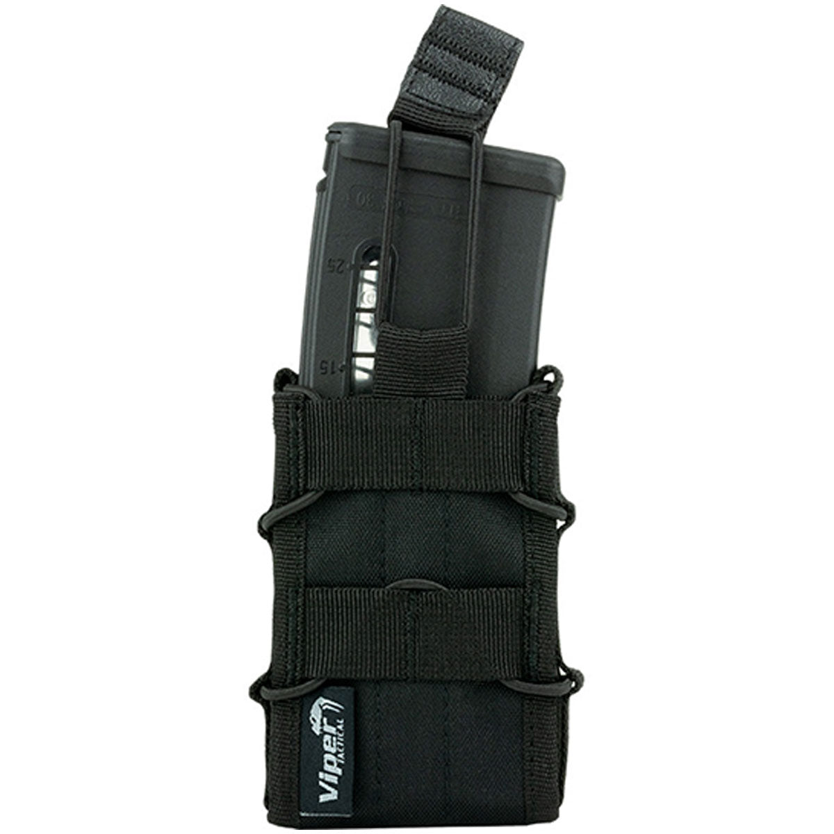 viper elite molle mag pouch black with adjustable cord