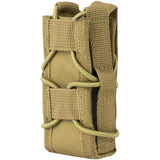 side view of viper elite pistol mag pouch coyote