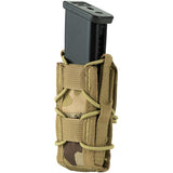 side view of viper elite pistol mag pouch vcam with mag