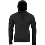 Front View of Viper Fleece Hoodie Black