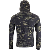 Rear View of Viper Fleece Hoodie VCam Black