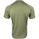 viper mesh t shirt green back view