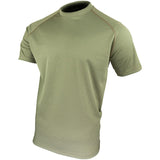 viper mesh t shirt green left angle
