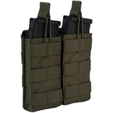 viper quick release double mag pouch green