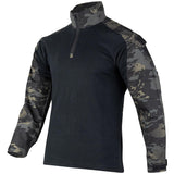 viper special ops vcam black tactical shirt angle shoulder pockets