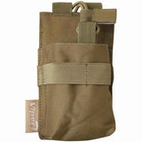 viper tactical gps radio comms pouch coyote