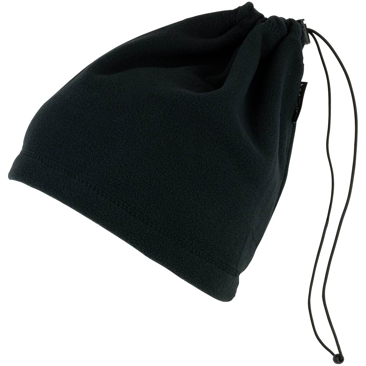 viper neck gaiter drawcord black
