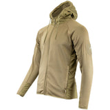 viper tactical storm hoodie coyote side view