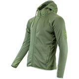 viper tactical storm hoodie green side view
