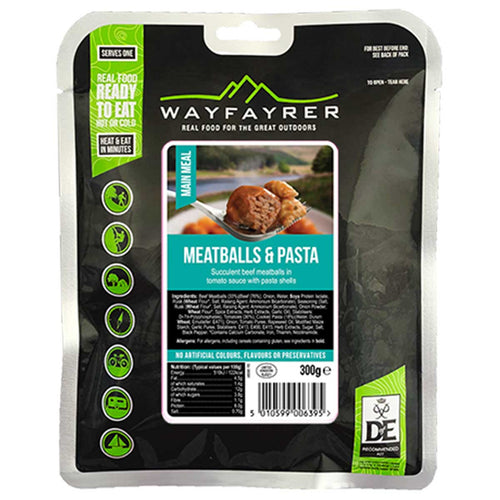 wayfayrer meatballs and pasta