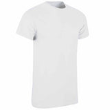 white cotton t-shirt front angle