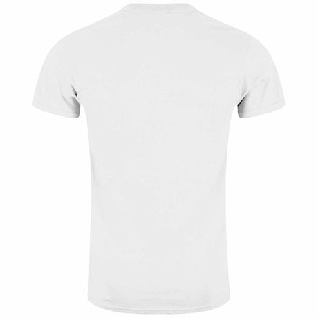 rear white cotton t-shirt