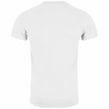 rear white cotton t-shirt