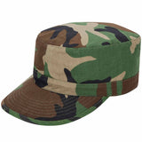 woodland camo us army patrol cap