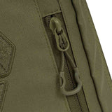 zip with pull cord olive backpack highlander scorpion gearslinger 12l